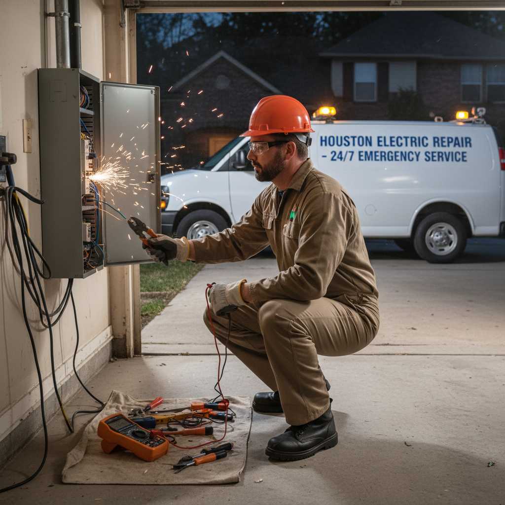 24/7 Electrical Emergency Repairs - Tell Projects Humble TX