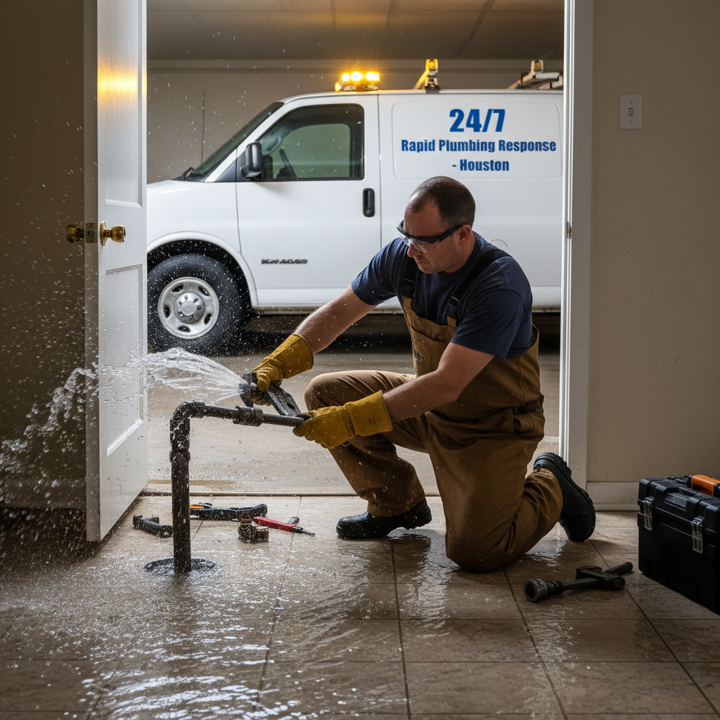 Plumbing Emergency Services - Tell Projects Humble TX