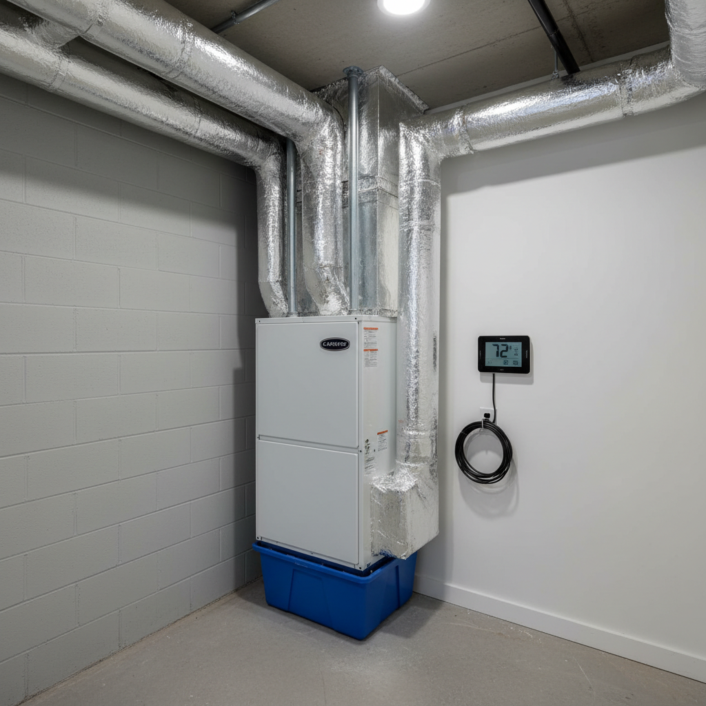 Professional HVAC Indoor Installation Humble TX