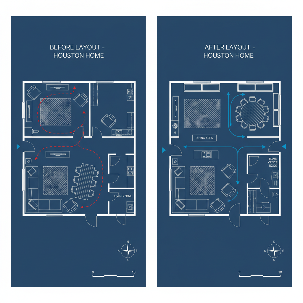 Room Layout Optimization Humble - Tell Projects Humble TX